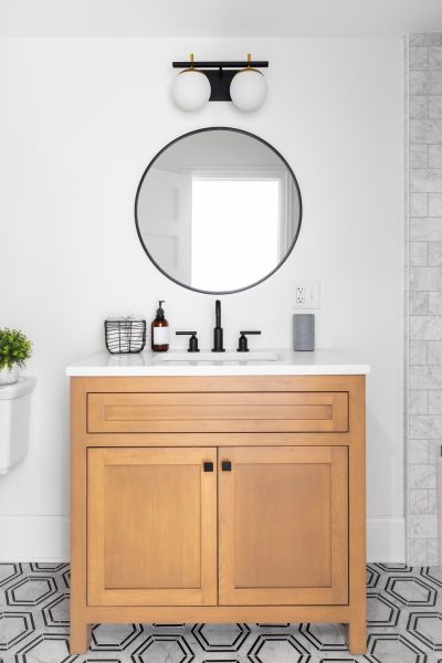 Custom Vanity Installation in Tomball