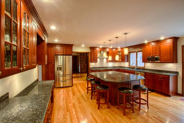Cherry Kitchen Cabinet Repair in Tomball